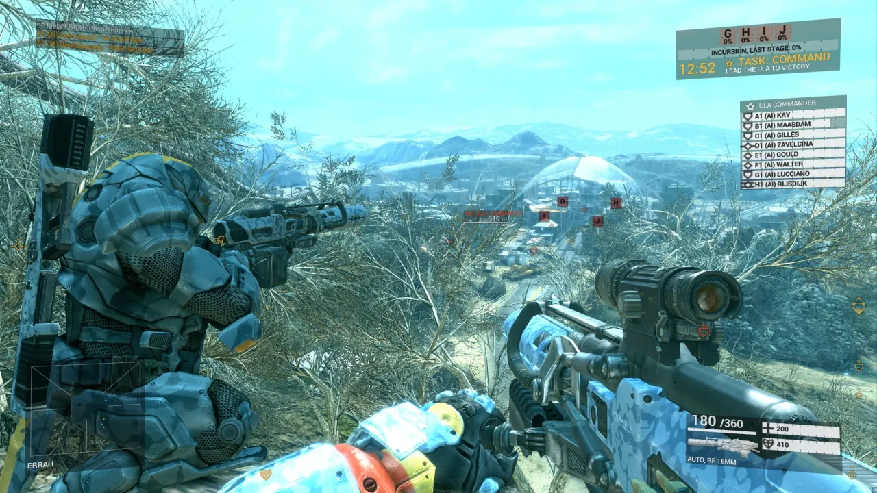 Ixion battlefield in Angels Fall First